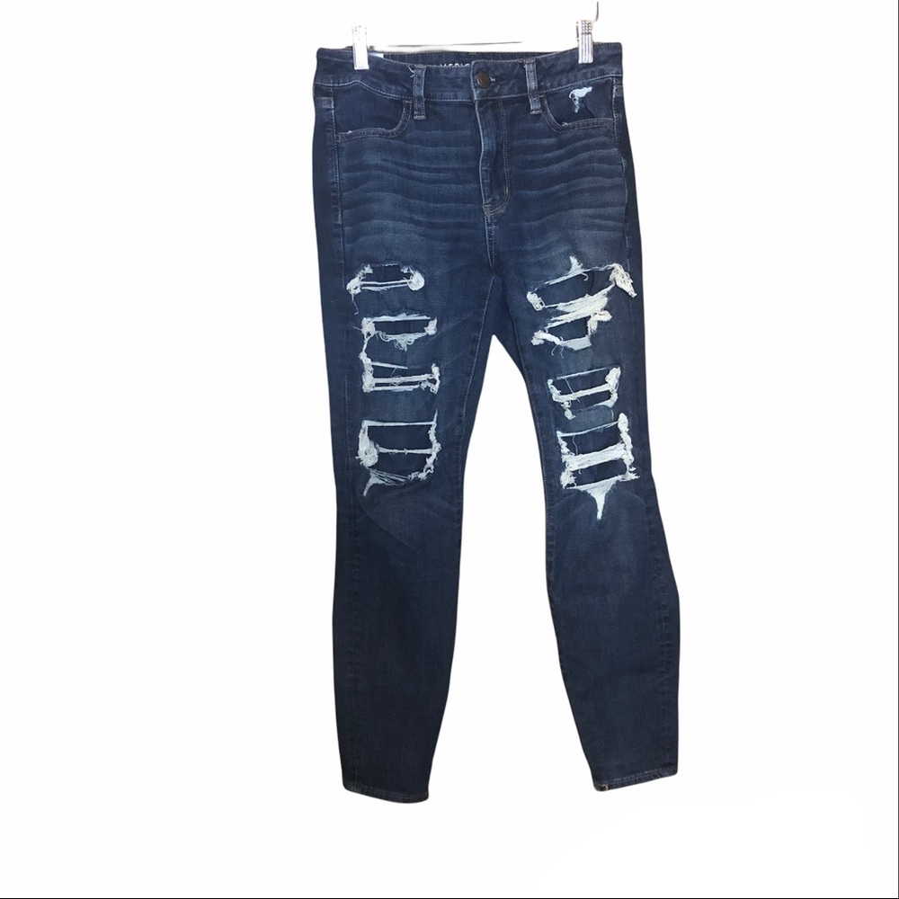 American eagle hi rise jegging size 8